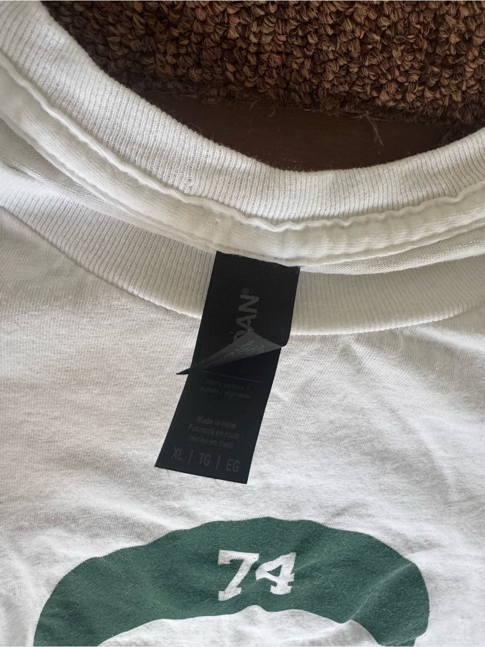 Gildan NY Jets Nick Mangold 74 MetLife Giveaway Shirt - XL - Picture 4 of 6